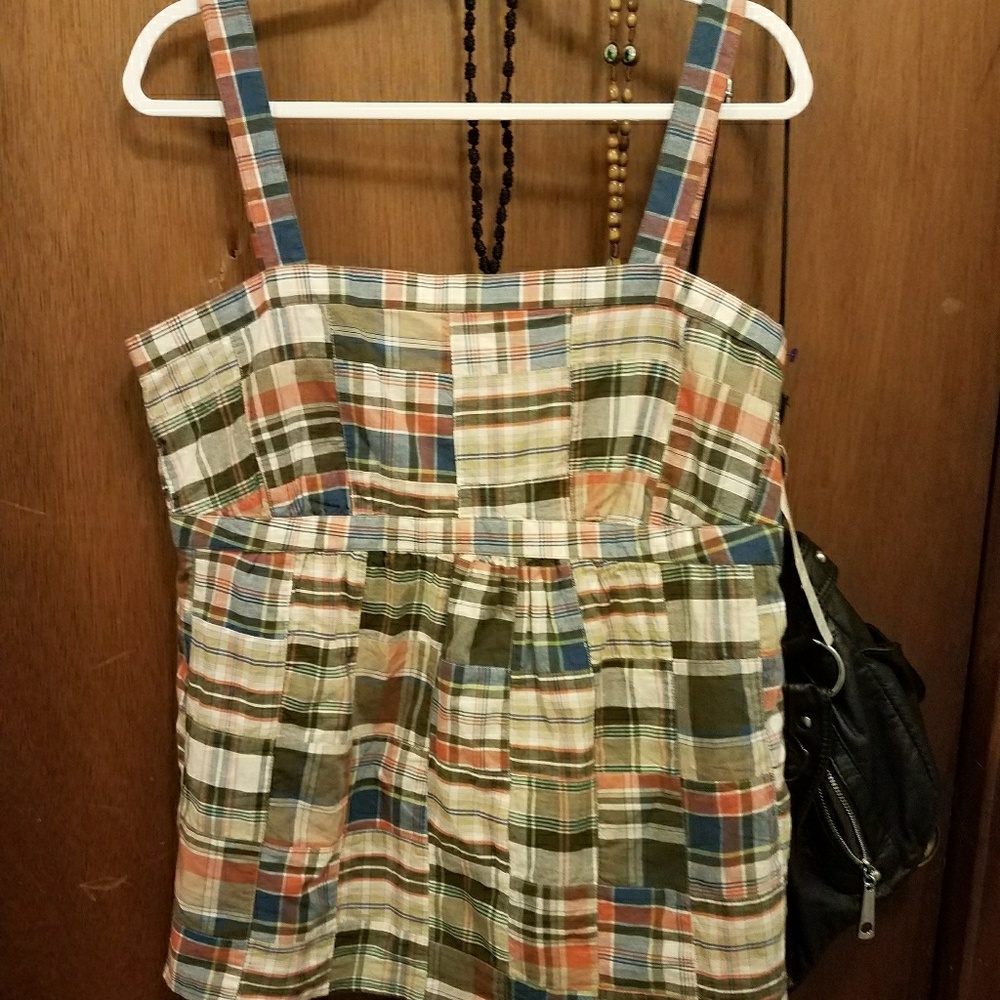 Pretty Multi color Tank Top (75% OFF)